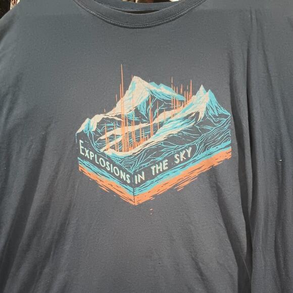 Vintage Explosions in the Sky - XXL Concert Band T-Shirt - Picture 1 of 4